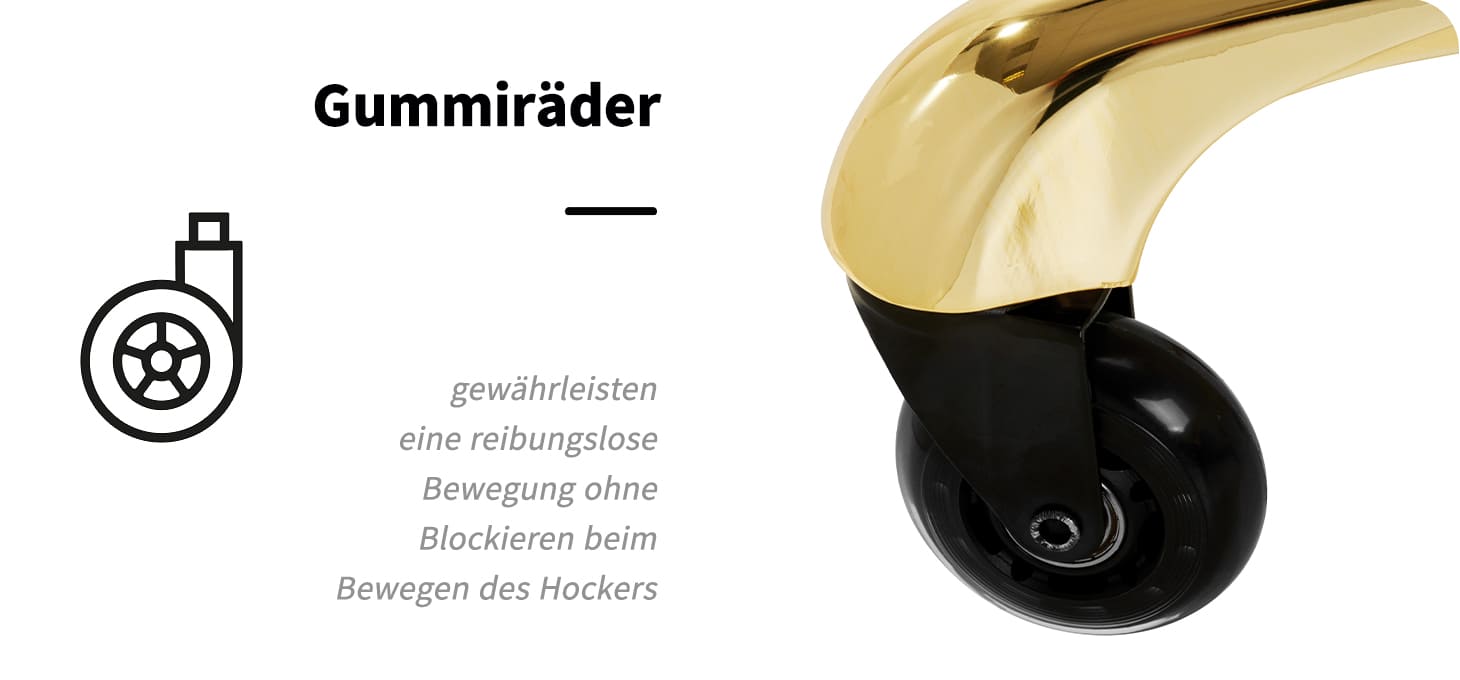 Gabbiano Hocker Fine Gold