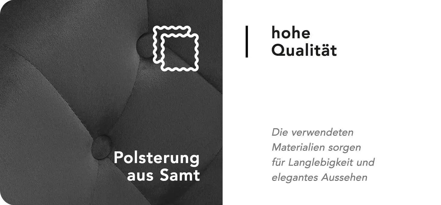 4Rico Drehstuhl QS-BL12B grau