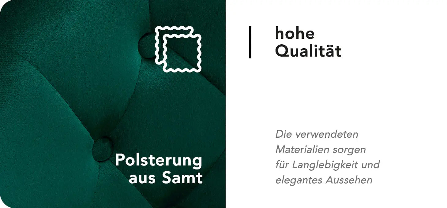 4Rico Drehstuhl QS-BL12B grün