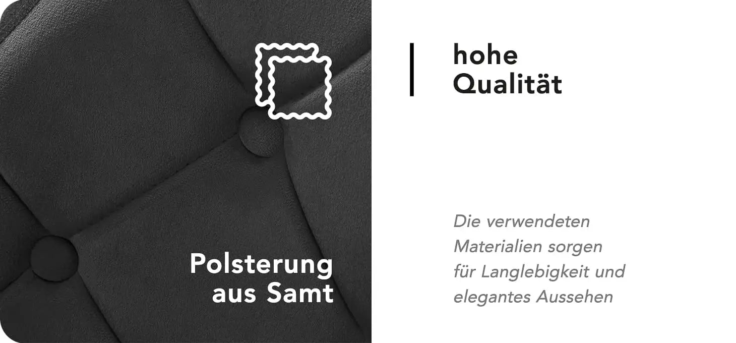 4Rico Drehstuhl QS-BL14G grau