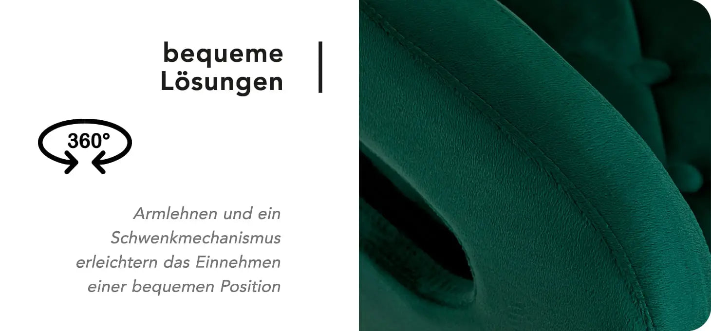 4Rico Stuhl QS-OF213G grün