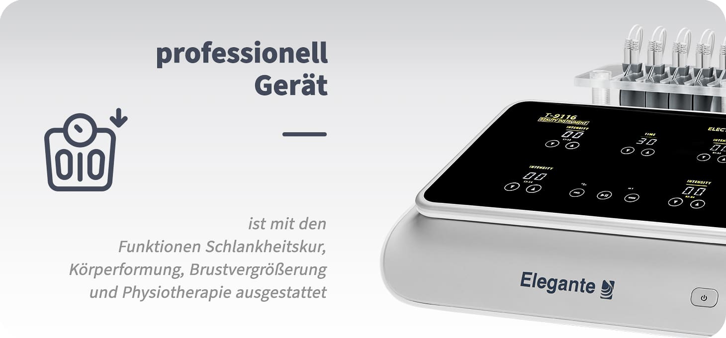 Elegante Platinum T9116 Elektrostimulationsgerät