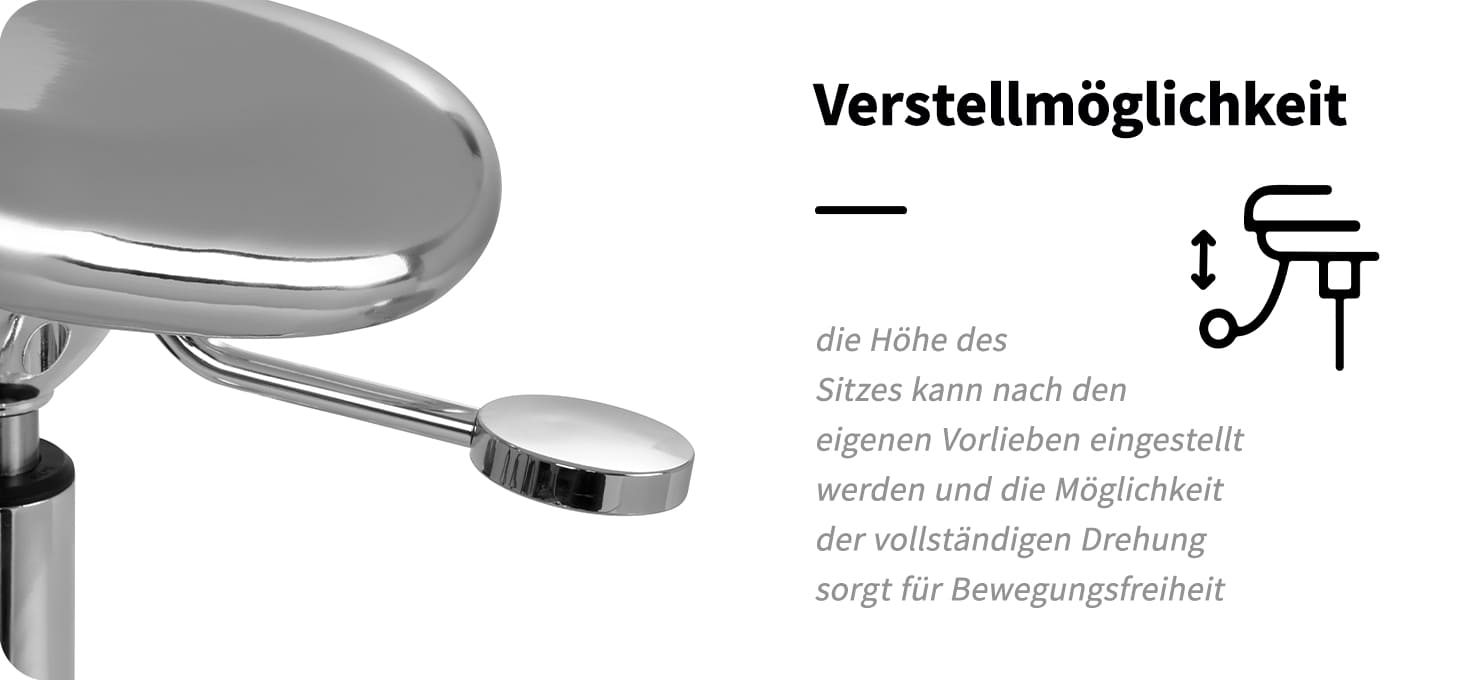 Gabbiano Hocker Fine Silver