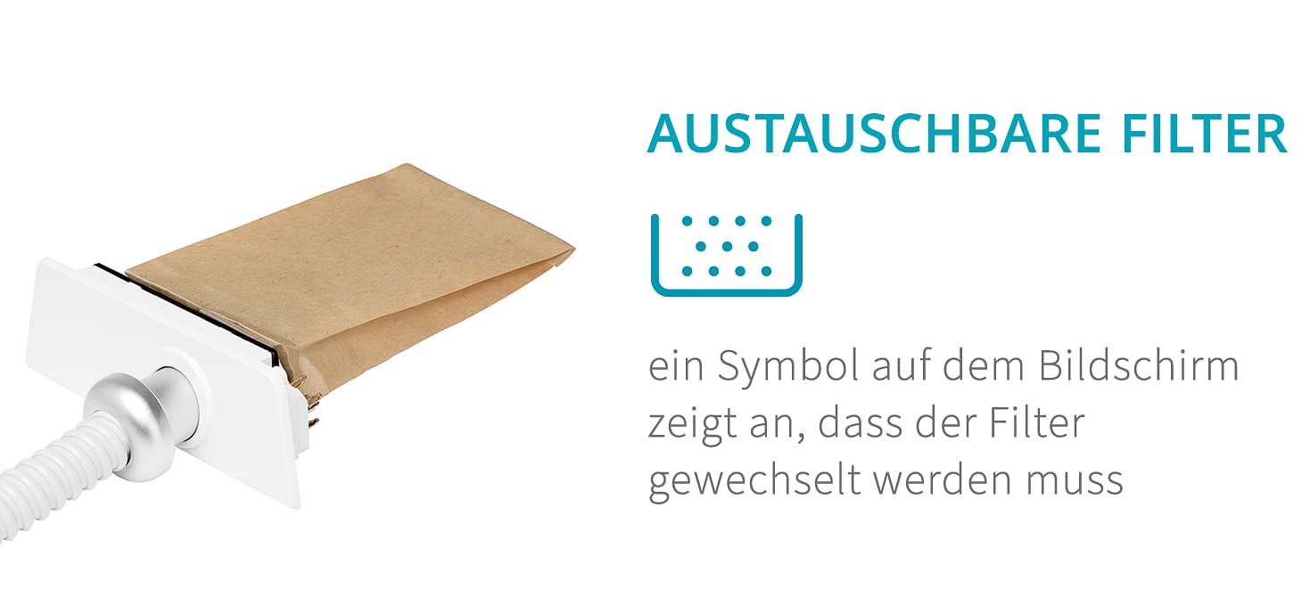 KIT Saeyang Marathon Cyclone-Vac Nagelfräser mit Absorber + Minischrank 969 weiß