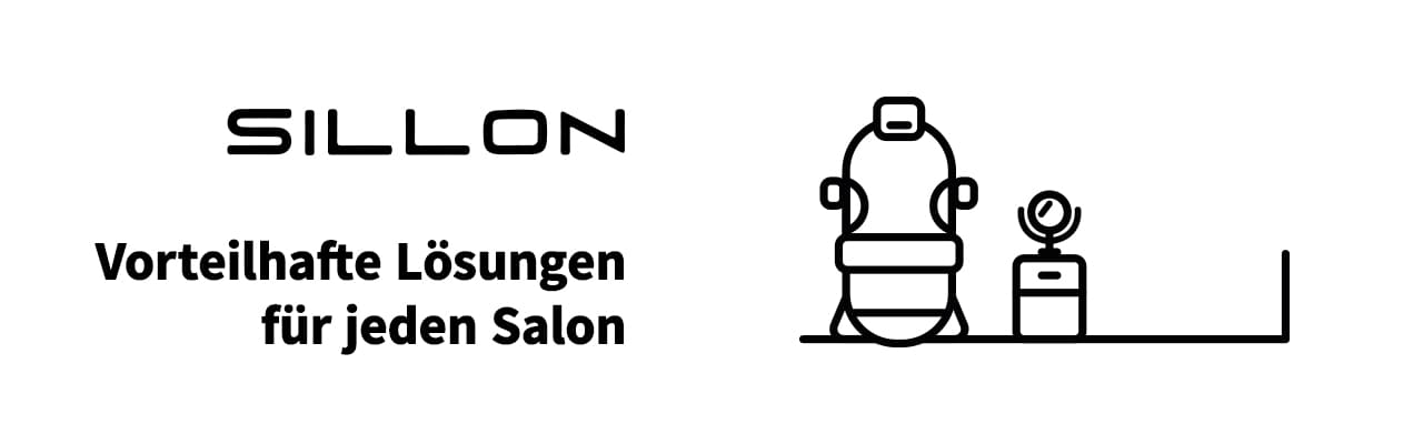 Elektrische Kosmetikliege SILLON LUX 273B 3 Motoren Grau graue Basis