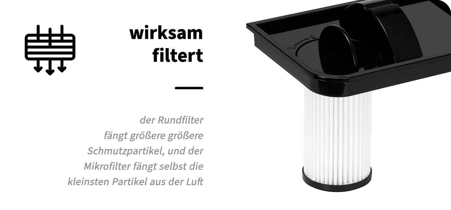 Friseur Standstaubsauger Automatik 1400W