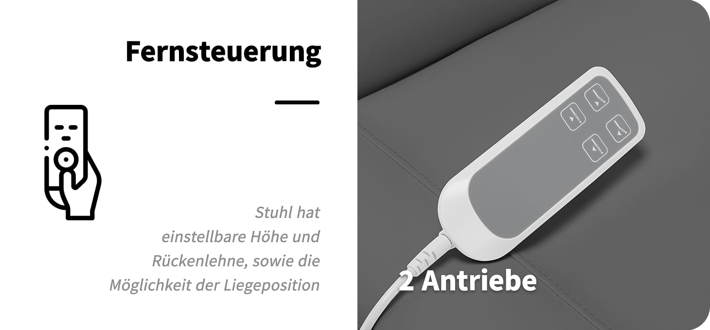 Elektrischer Kosmetikliege SILLON CLASSIC 2 Pediküromotoren grau