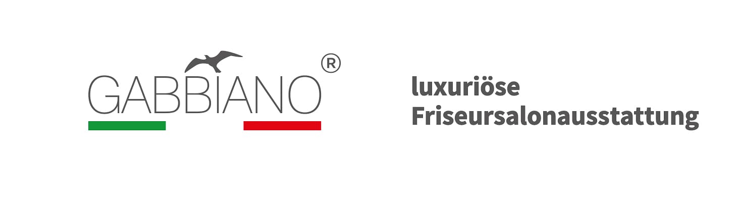 Friseur-Trainingskopf von Gabbiano WZ1 mit echtem Haar Farbe 4# Länge 16’’