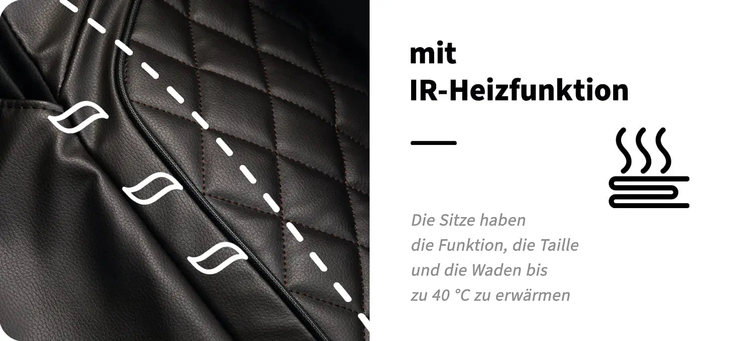 Sakura Massagestuhl Comfort Plus 806 Schwarz