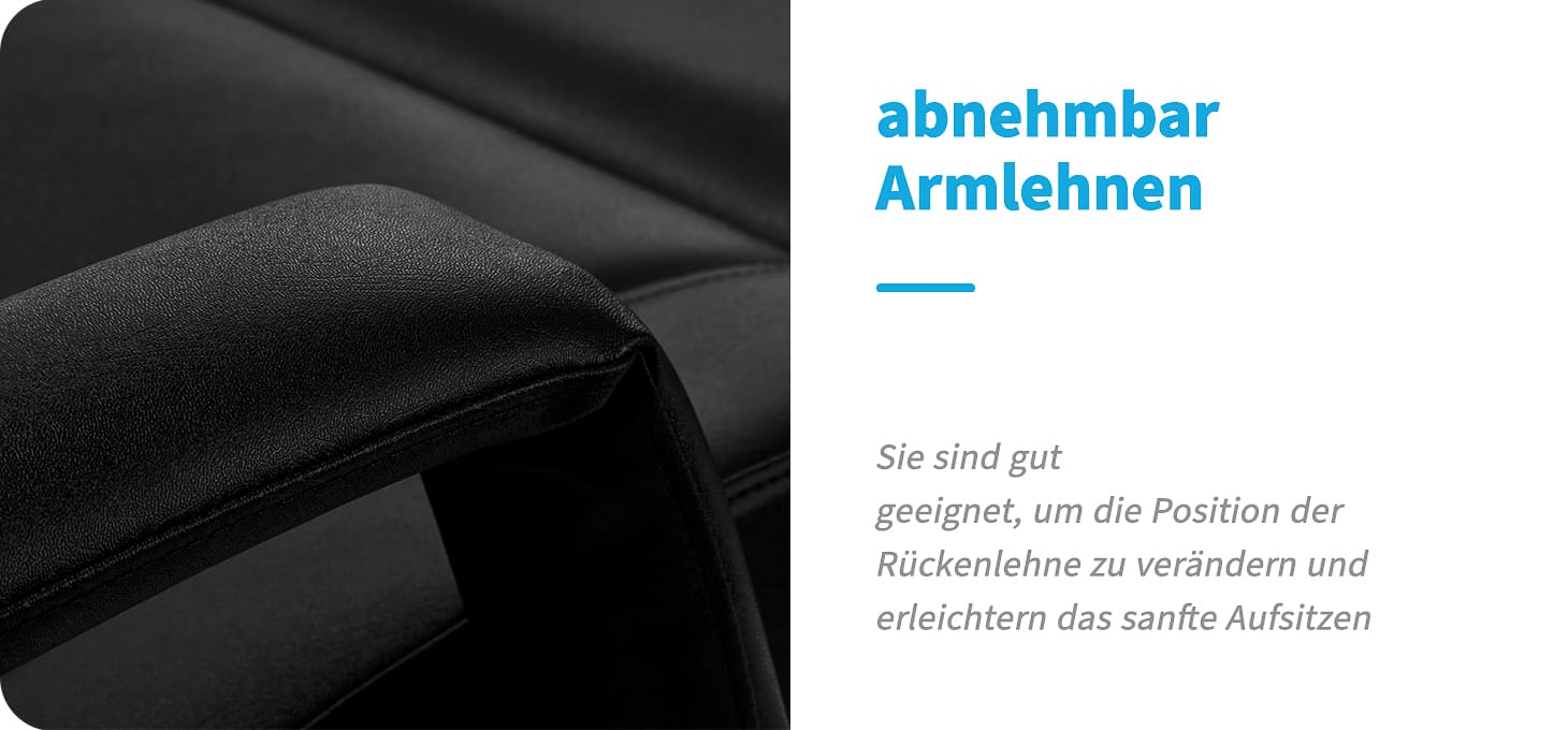 Azzurro Kosmetiksessel 563S schwarz