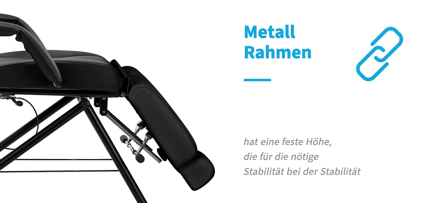 Azzurro Kosmetiksessel 563S schwarz