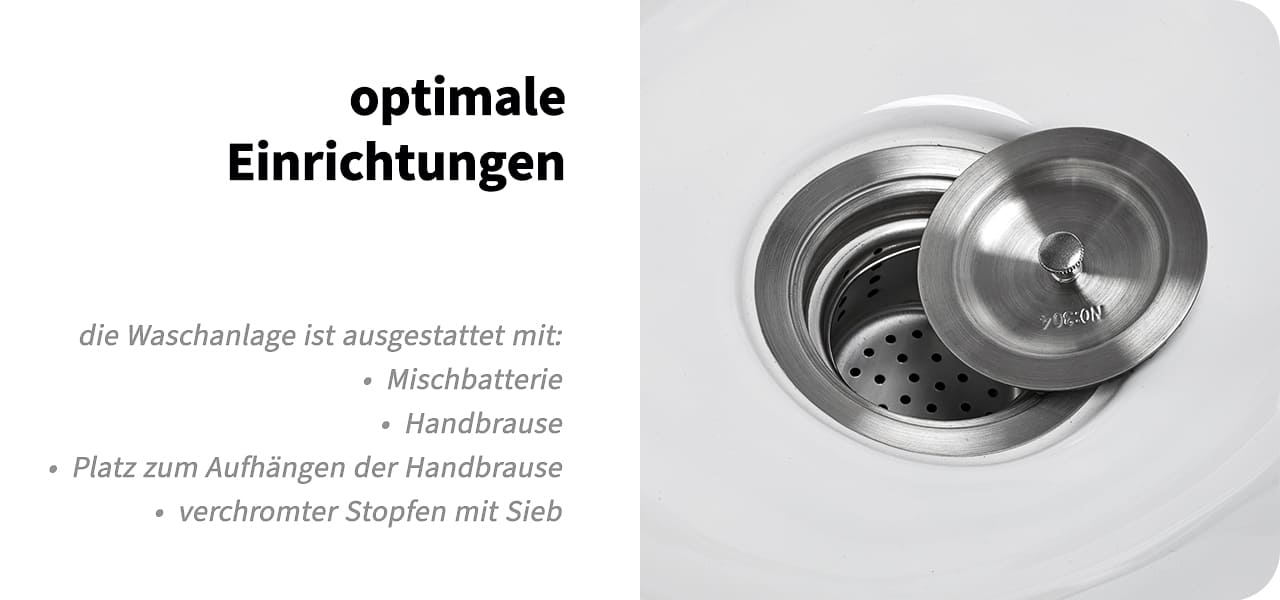 Gabbiano Pole Schüssel waschen
