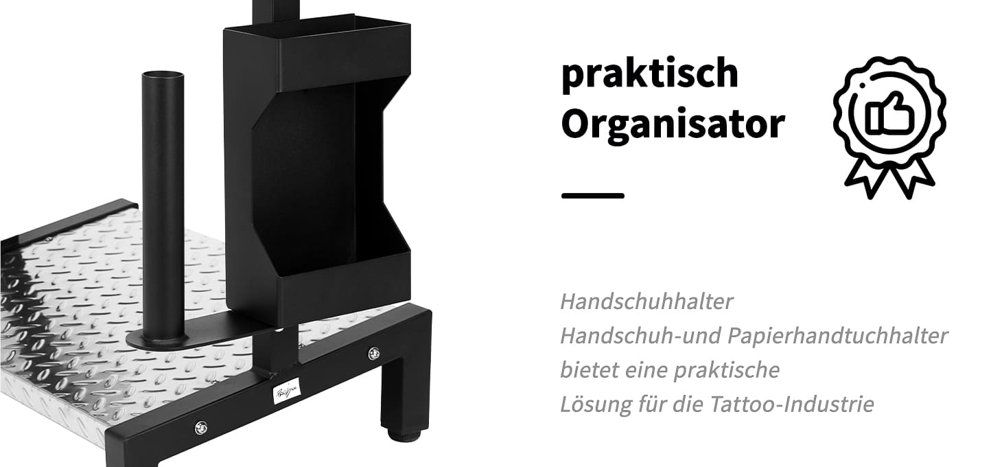 Pro Ink Handschuh- und Handtuchhalter für Tattoo-Armlehne 720