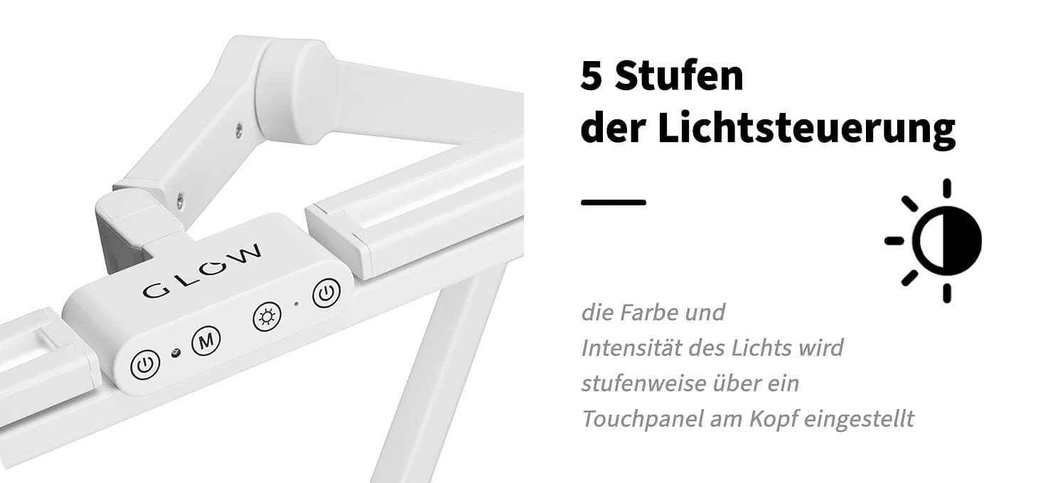 Glow L03 Tisch-OP-Leuchte weiß
