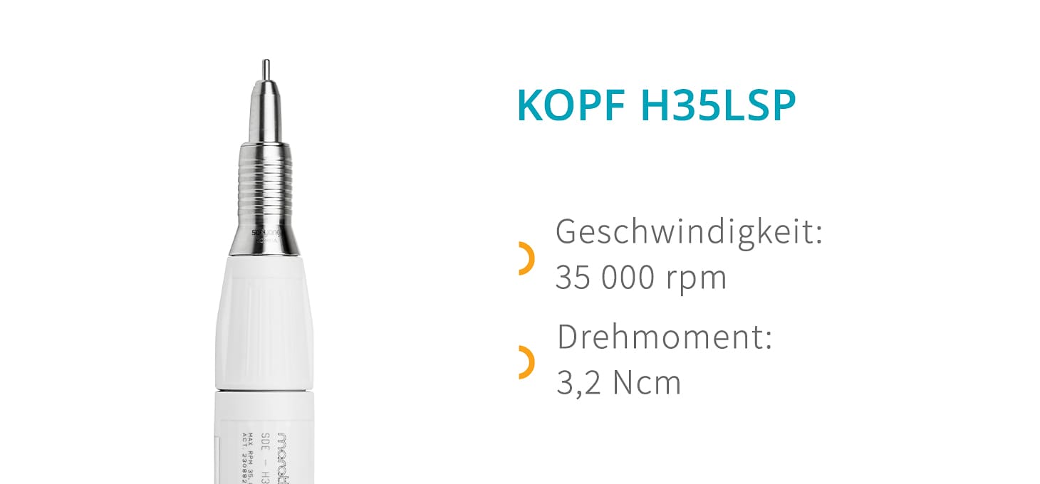 Saeyang Nagelfräser Marathon 3 Champion weiß + H35LSP