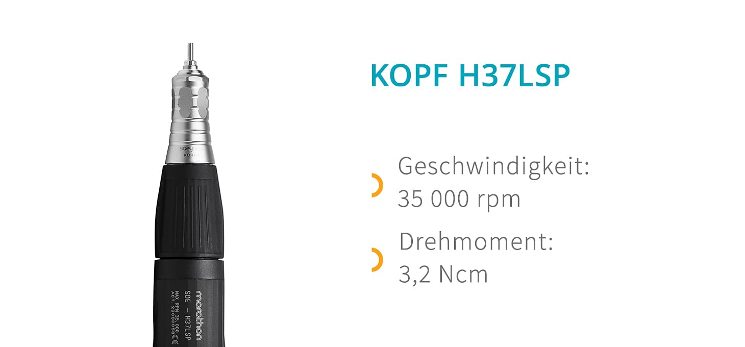 Saeyang Nagelfräser Marathon 3 Champion weiß + H37LSP