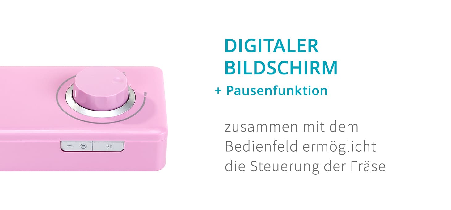 Saeyang Akku-Nagelfräser Marathon K38 Crafien mini pink