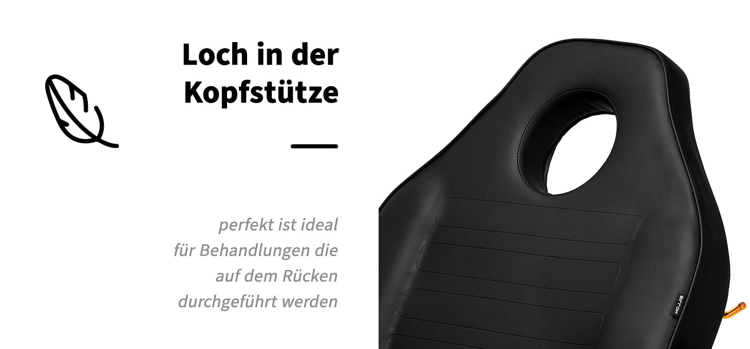 SILLON Kosmetikstuhl 202 gold pro schwarz