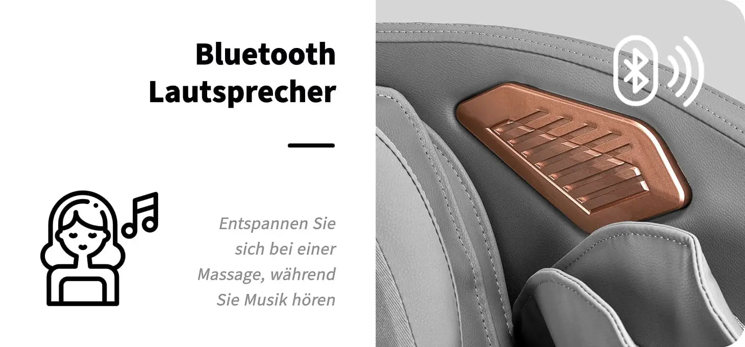 Sakura Massagesessel Classic 802A Weiß-Grau