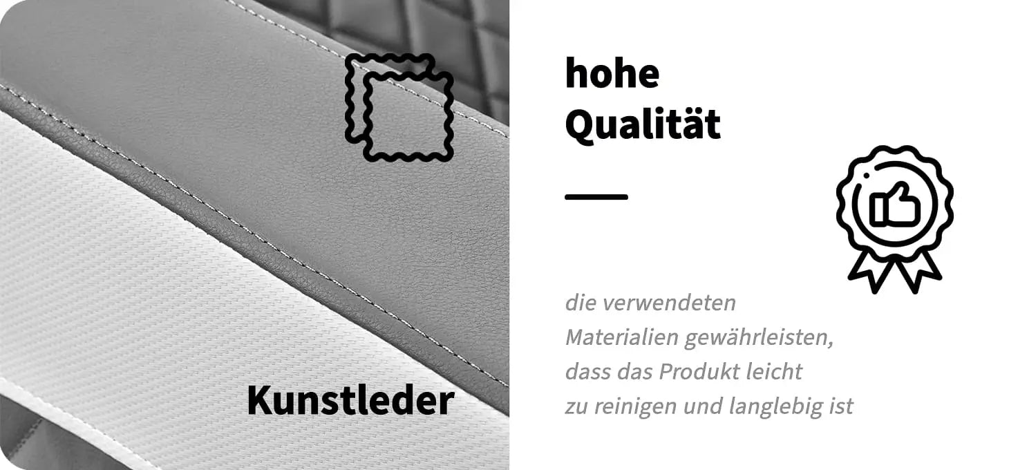 Sakura Massagesessel Classic 802A Weiß-Grau