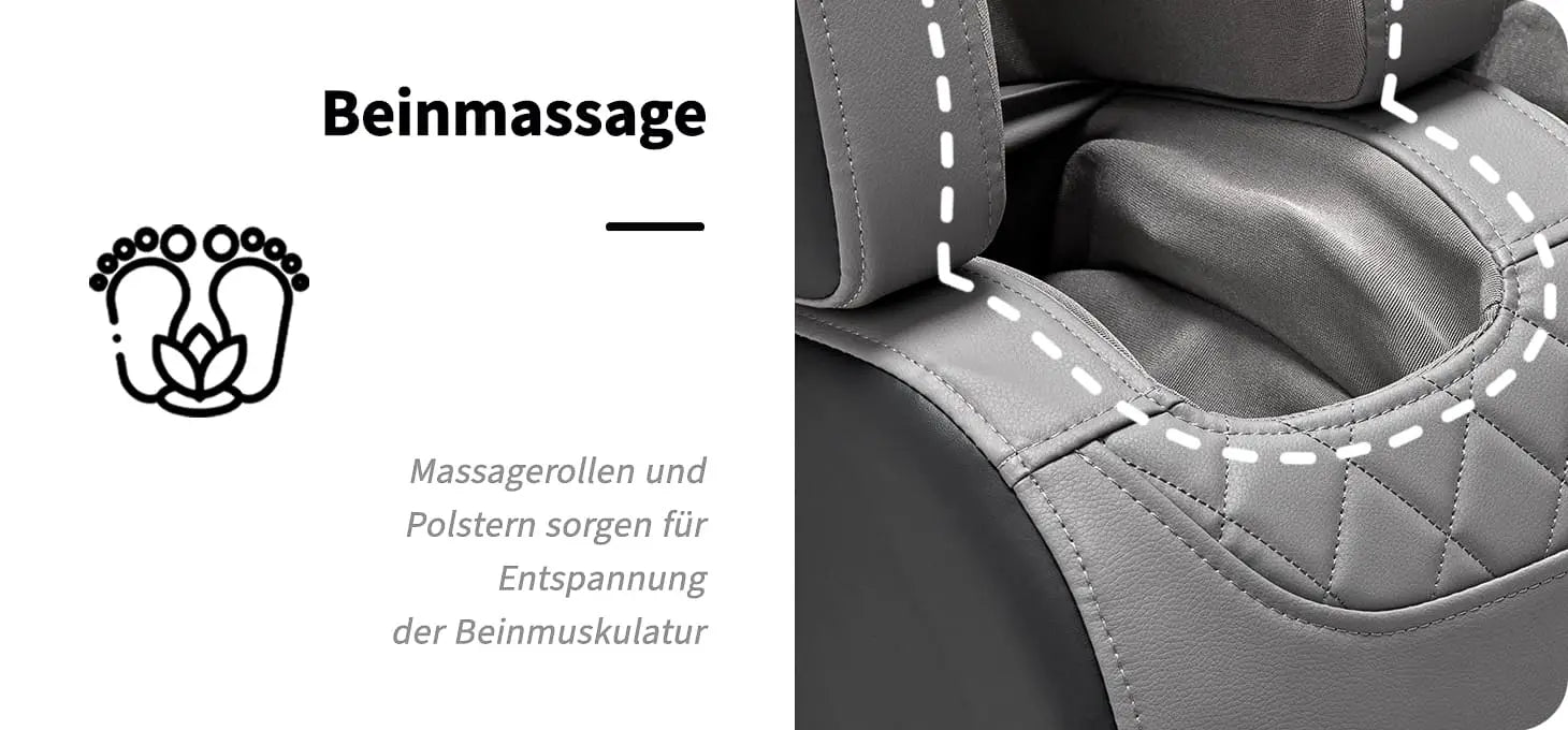 Sakura Massagesessel Classic 305 grau
