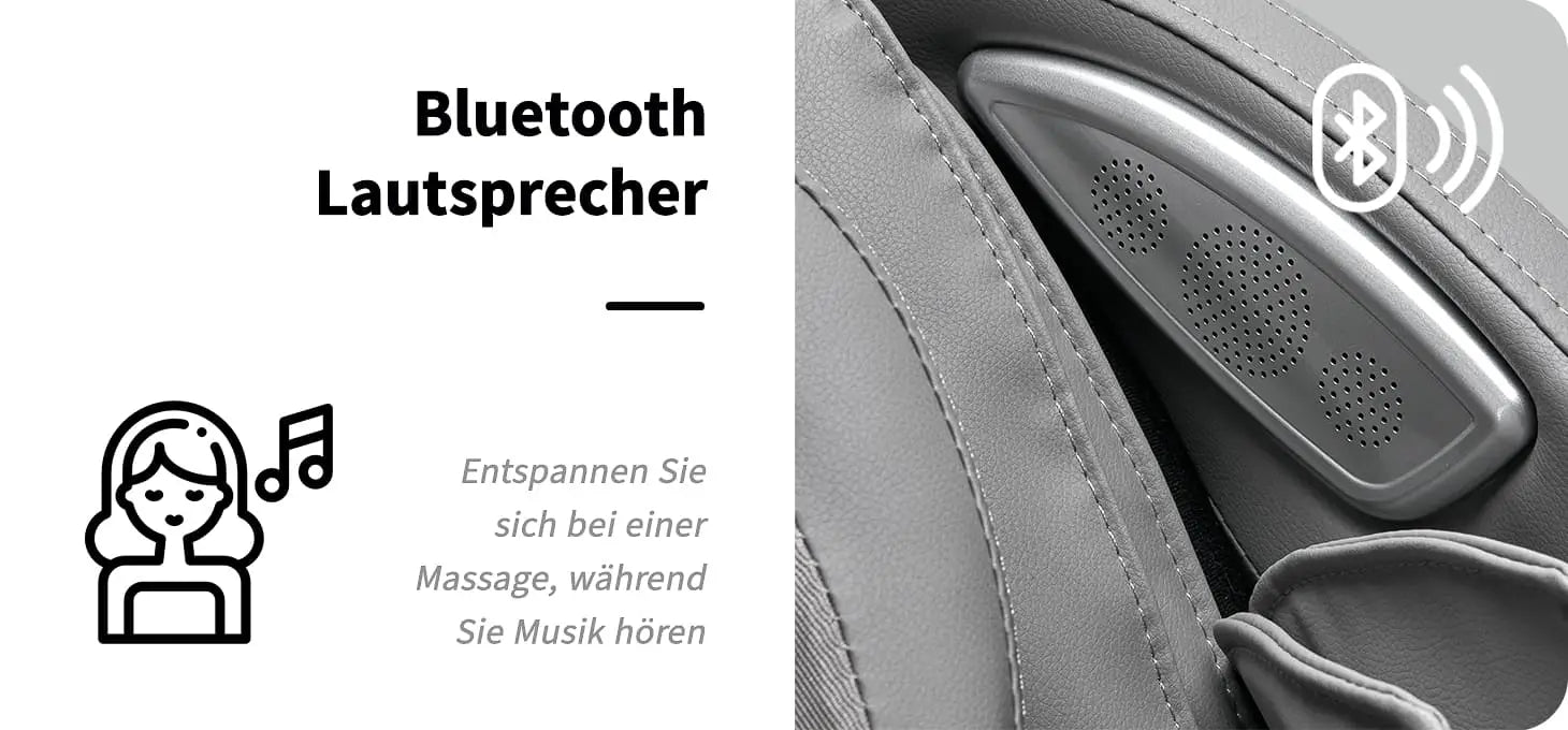 Sakura Massagesessel Classic 305 grau