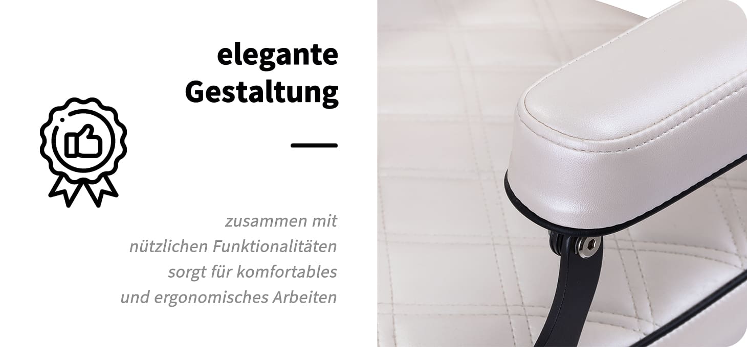 Barberstuhl Carlos extra pearl