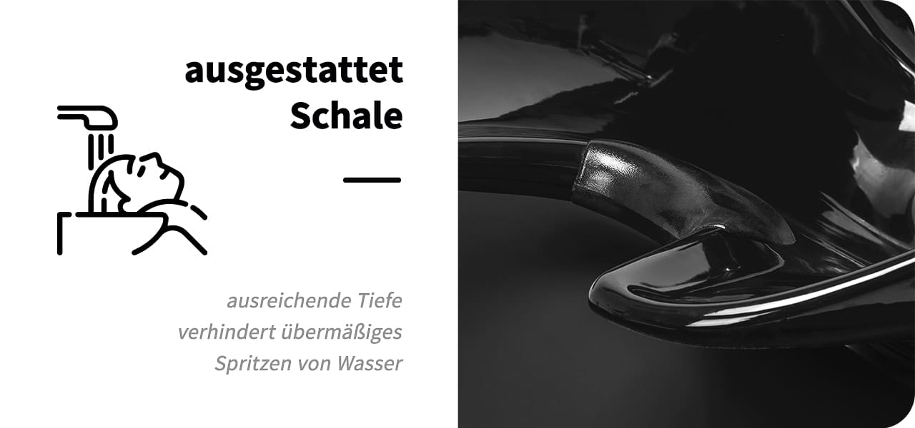 Gabbiano Friseurwaschbecken Emma