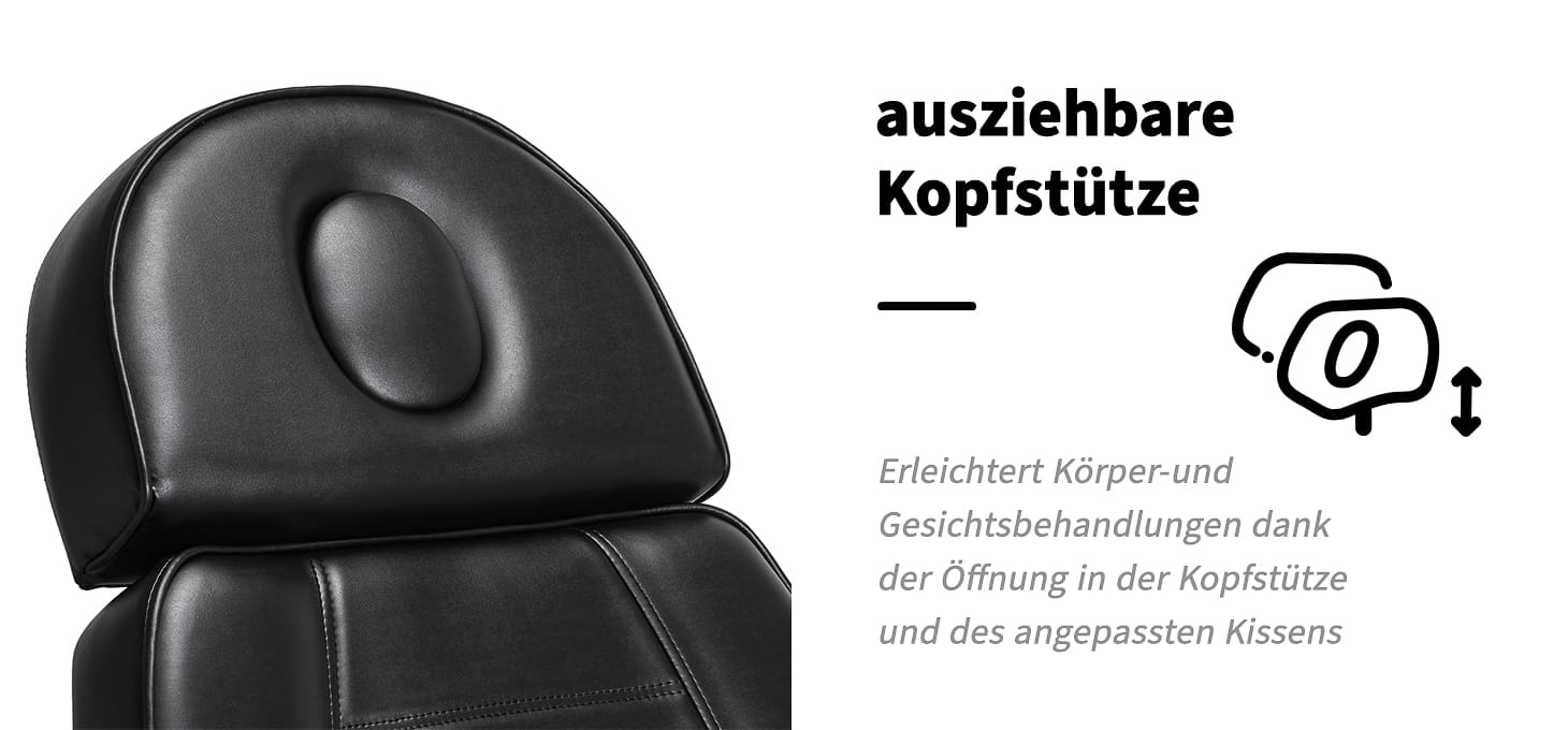 Elektrische Kosmetikliege SILLON LUX 273B 3 Motoren Gold Schwarz