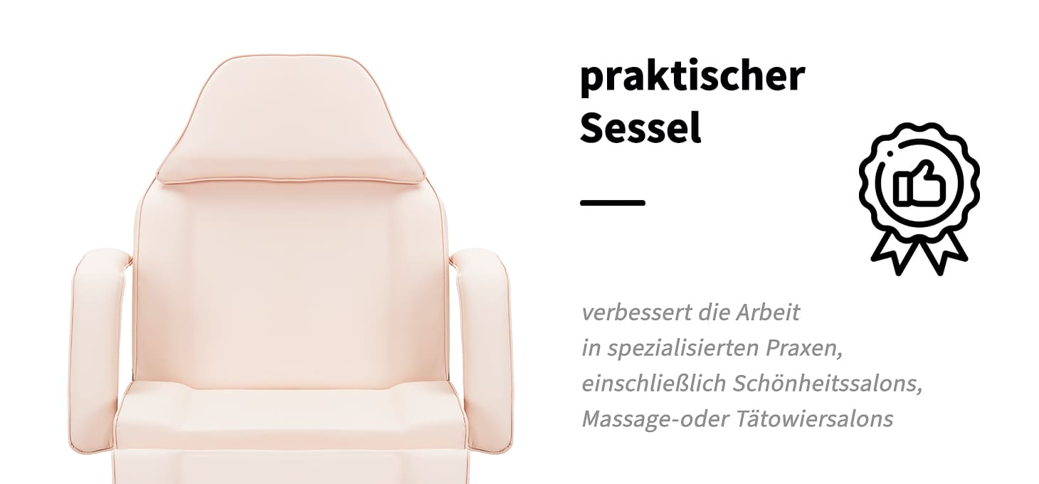 Kosmetikliege Basic 202 mit Schubladen rosa