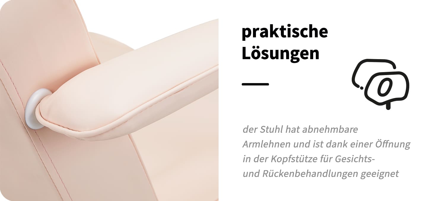Kosmetikliege Basic 202 mit Schubladen rosa