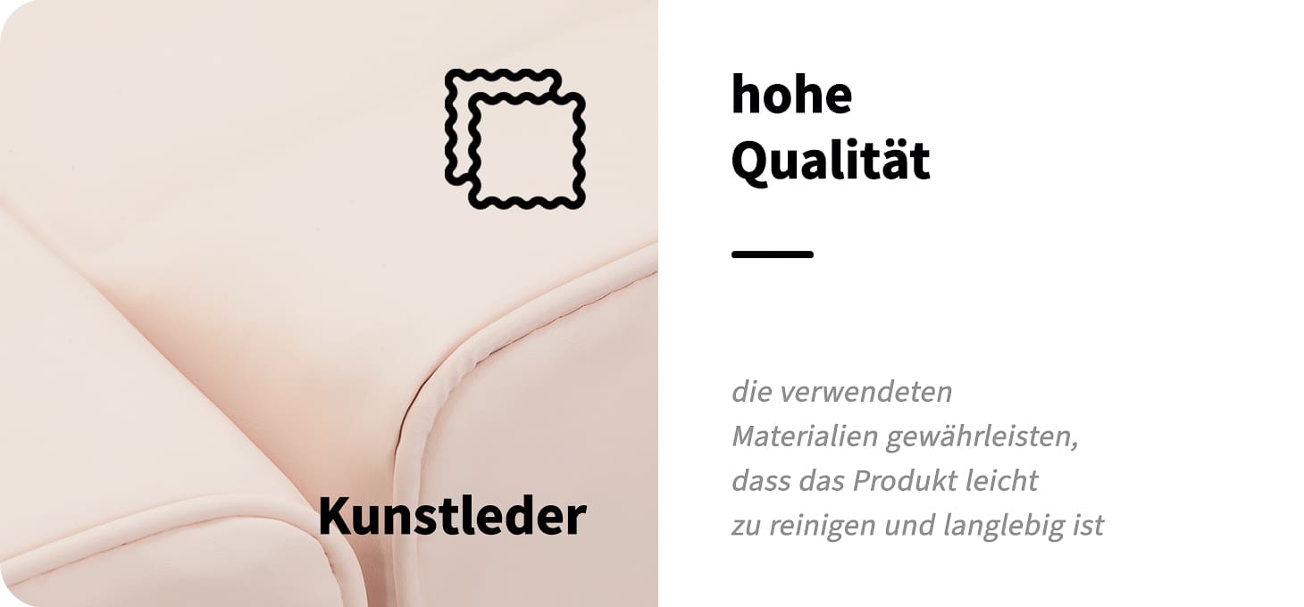 Kosmetikliege Basic 202 mit Schubladen rosa
