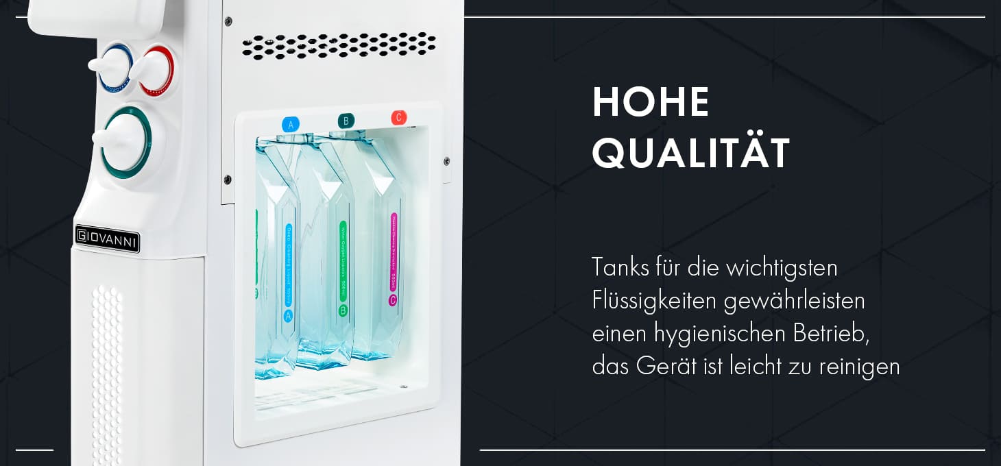Giovanni Multifunktionsturm Kosmetik Gerät 6in1 Ashe Super Bubble