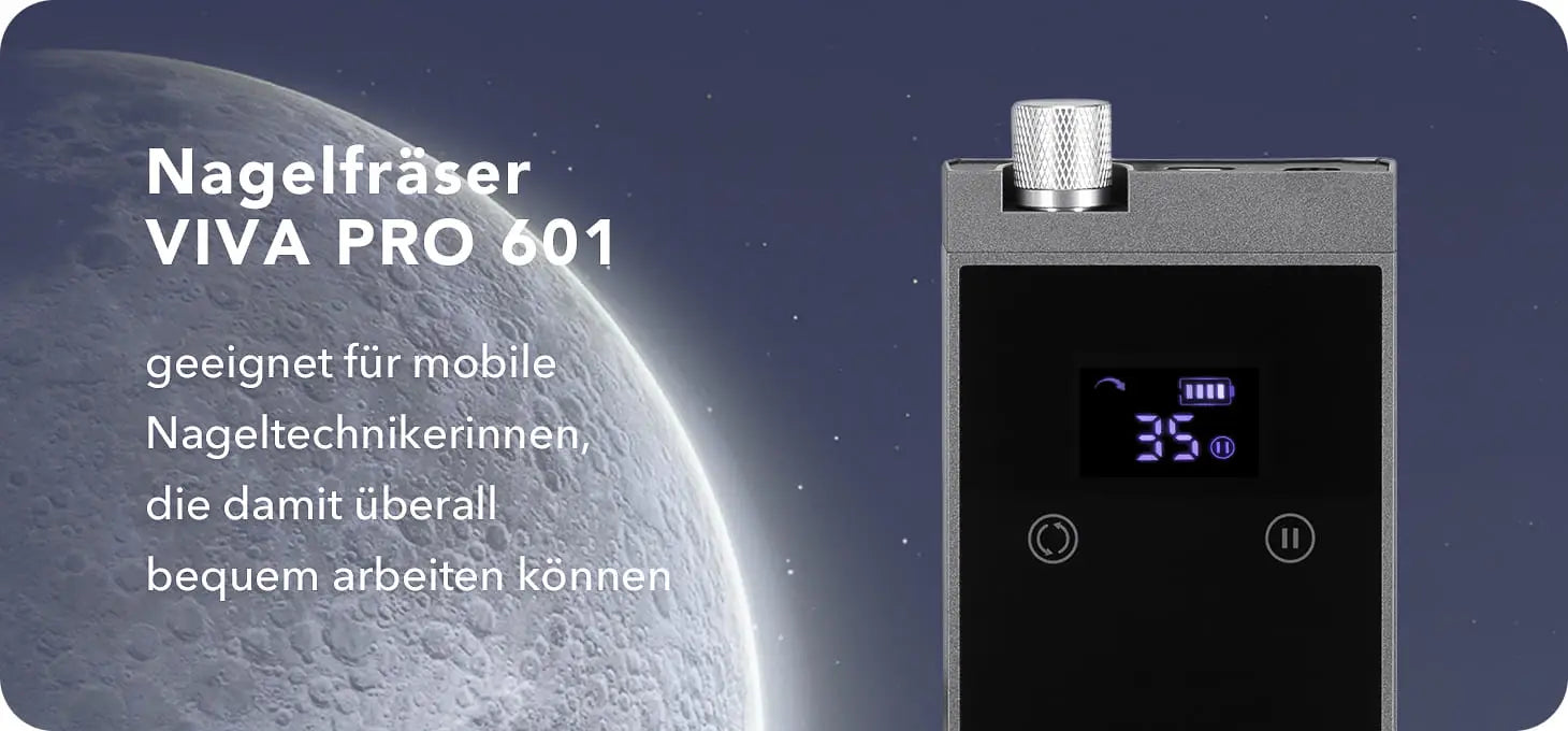 VIVA PRO 601 Nagelfräser Bürstenlos
