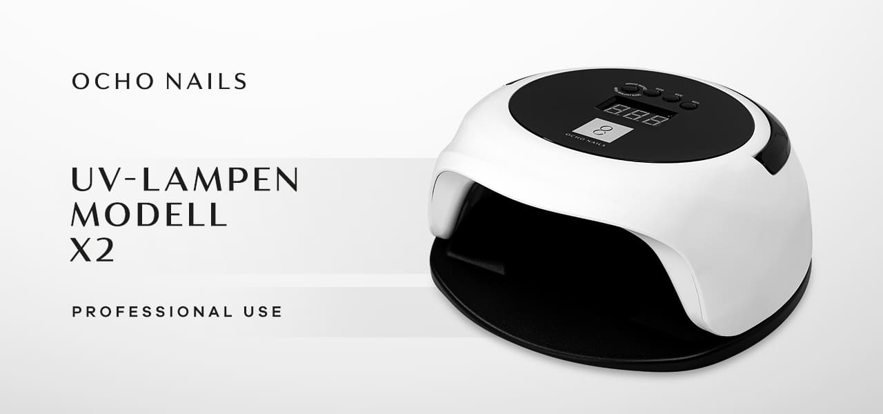 UV LED OCHO NAILS X2 Lampe 75W weiß