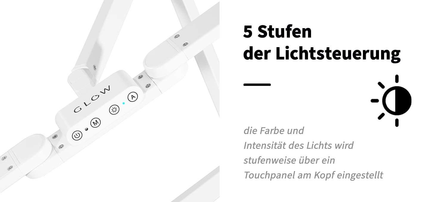 Glow L04 Tisch-OP-Leuchte weiß
