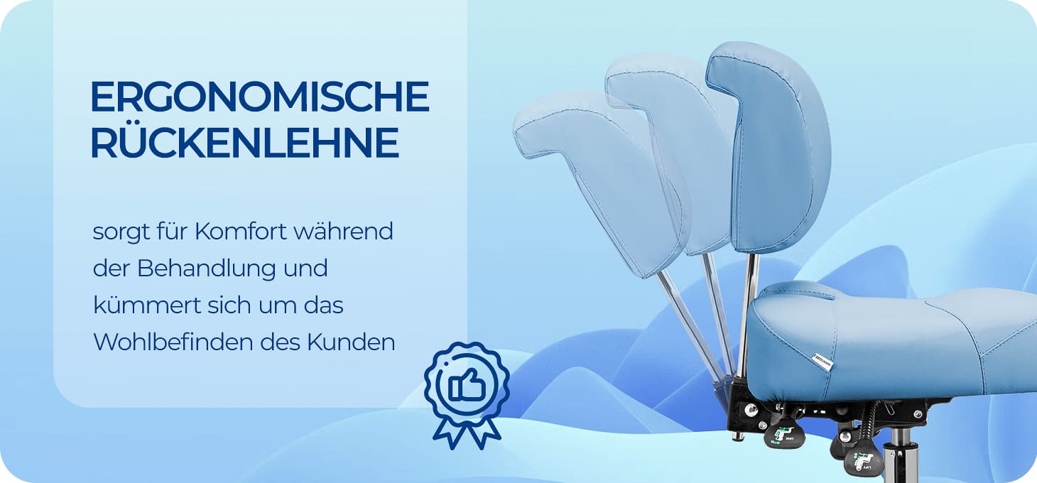 Giovanni Podologiehocker 1005 medical blau