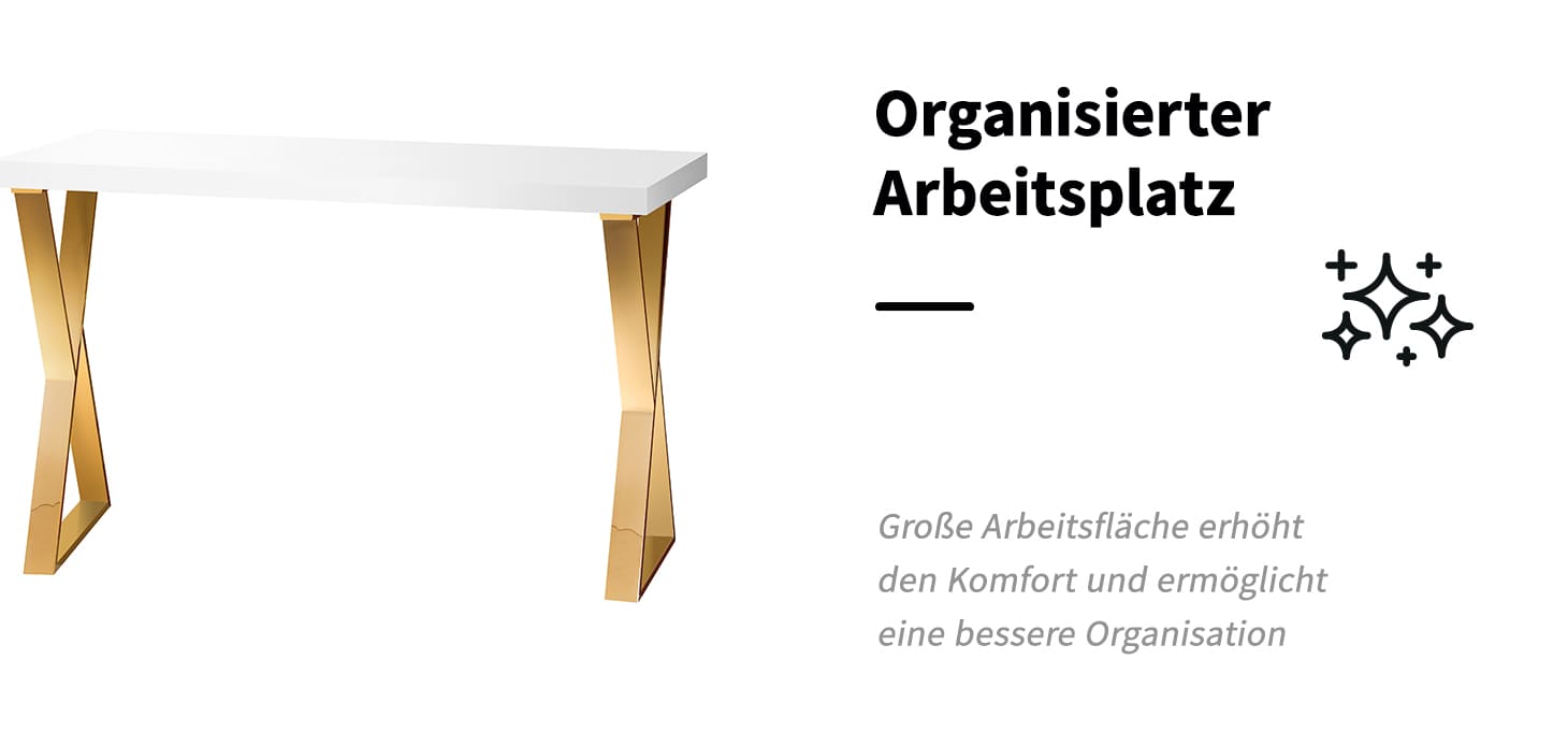 Momo 04-GL Kosmetiktisch