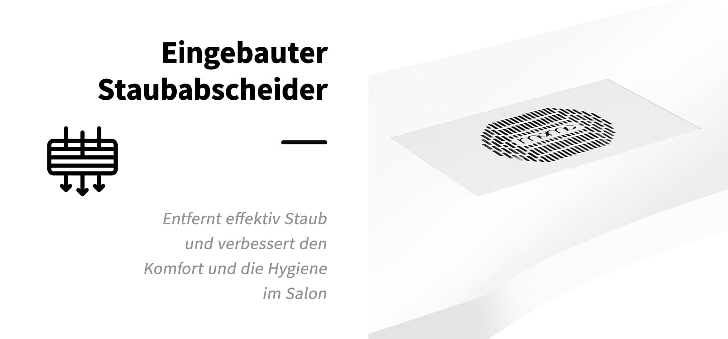 Momo 04-GL Kosmetiktisch mit Absorber