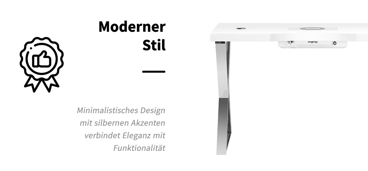 Momo 04-SL Kosmetiktisch mit Absorber