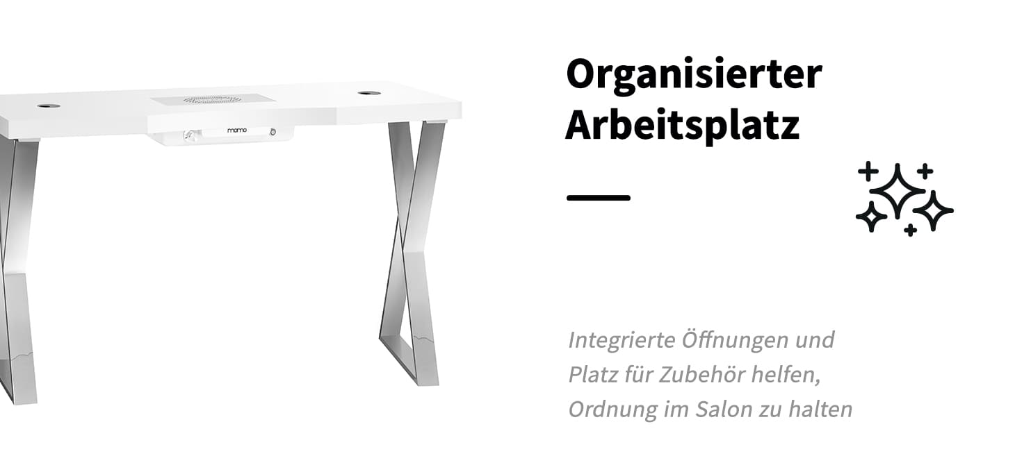 Momo 04-SL Kosmetiktisch mit Absorber