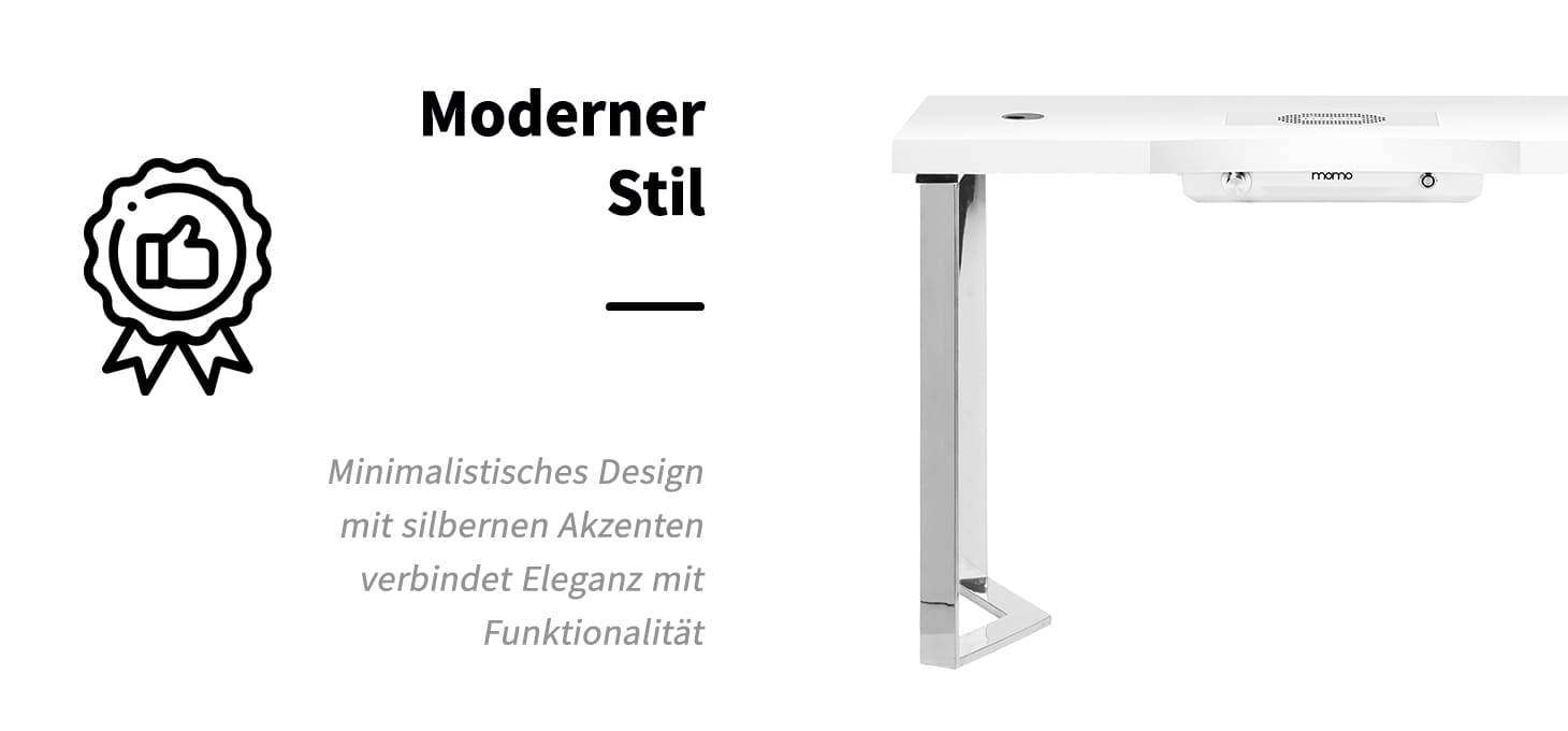 Momo 05-SL Kosmetiktisch mit Absorber