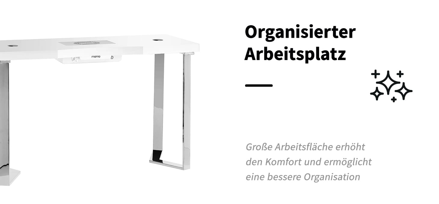 Momo 05-SL Kosmetiktisch mit Absorber