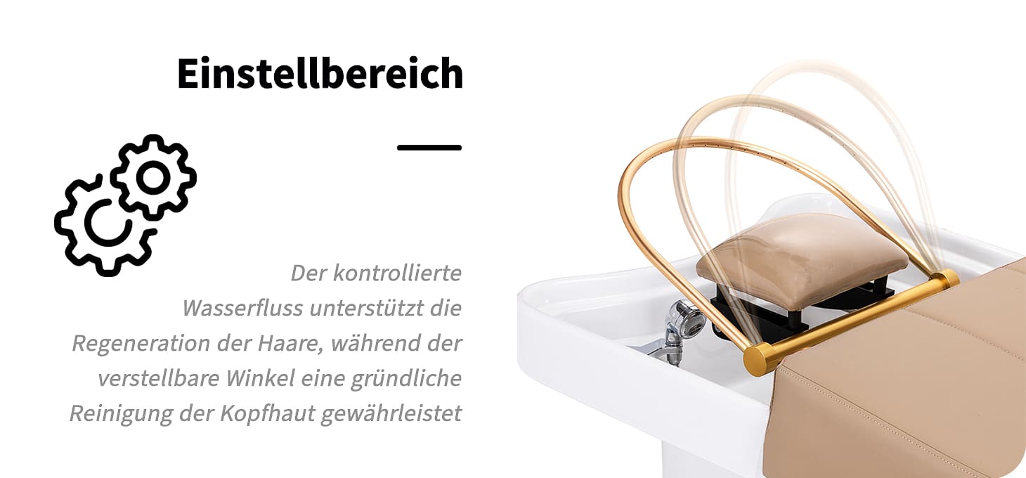 Gabbiano SPA-Liege Head Spa 017B beige