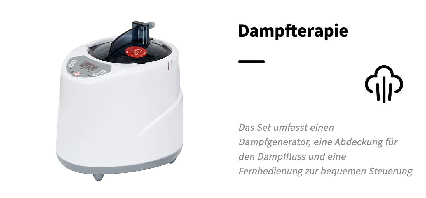 Gabbiano SPA-Liege Head Spa 017B schwarz