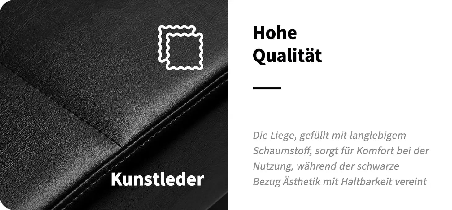 Gabbiano SPA-Liege Head Spa 017B schwarz