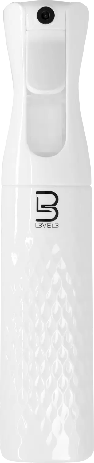 L3VEL3 Beveled Spray Bottle Weiß