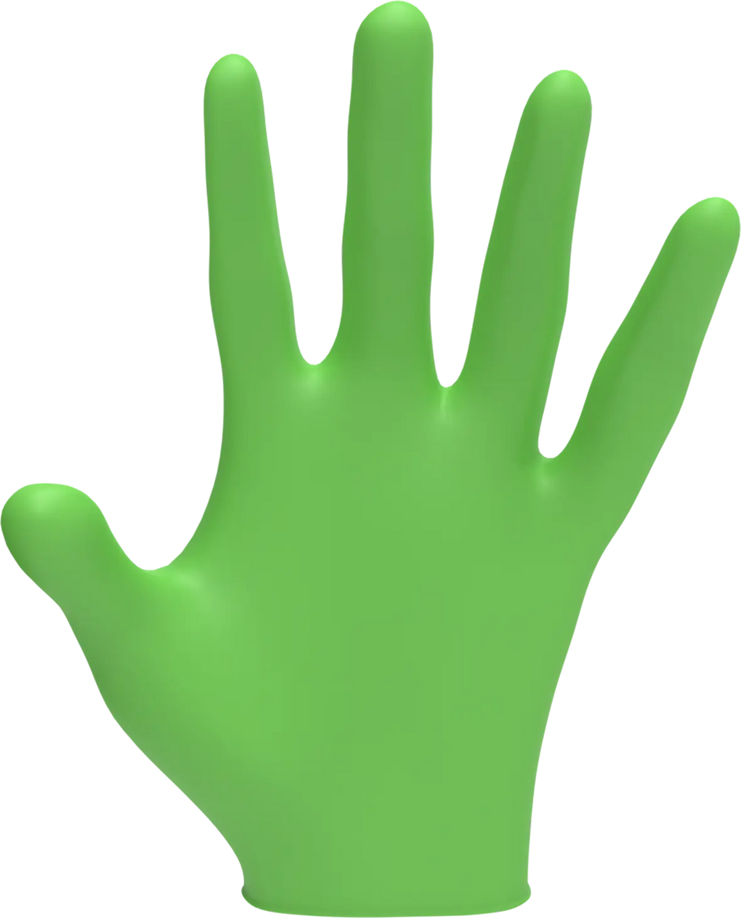 L3VEL3 Nitrilhandschuhe Lime – Produktansicht 3