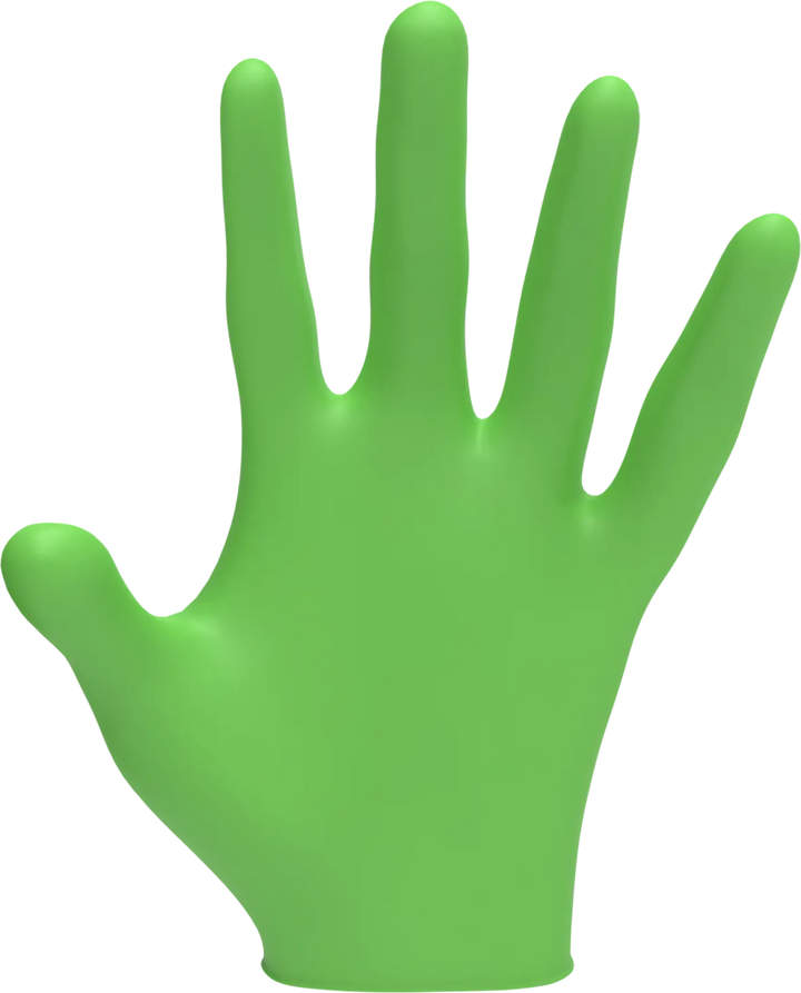 L3VEL3 Nitrilhandschuhe Lime – Produktansicht 3