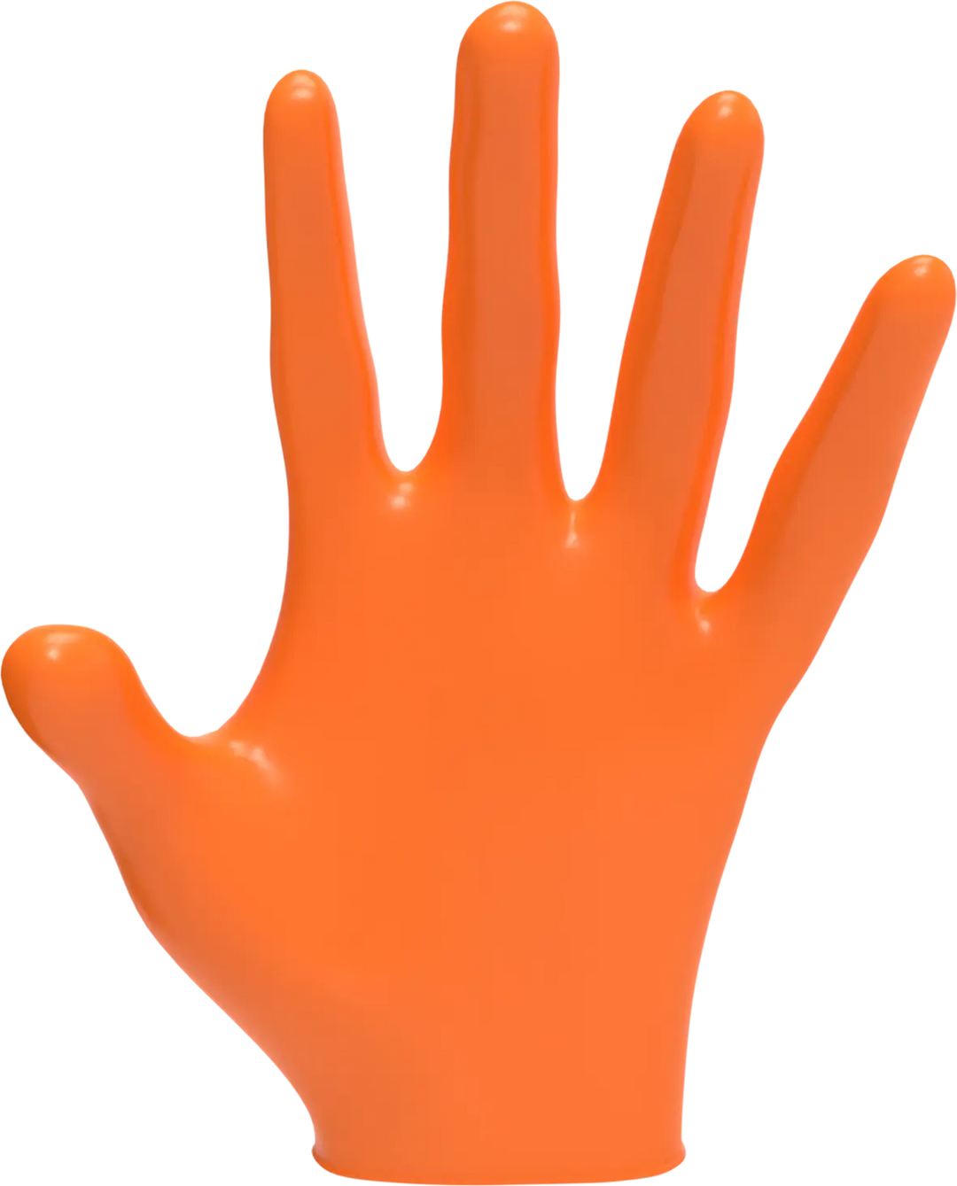 L3VEL3 Nitrilhandschuhe Orange – Produktansicht 3